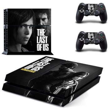 нов the last of us decal PS4 Skin Sticker за Sony Playstation 4 Console защитно фолио +2Pcs Controllers 11 pattern