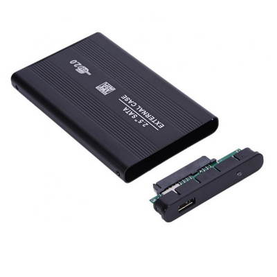 Ārējais USB 2.0 2,5 collu SATA SSD cietā diska korpuss Mobilā cietā diska korpuss Spēļu piederumi