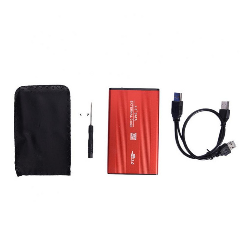 Ārējais USB 2.0 2,5 collu SATA SSD cietā diska korpuss Mobilā cietā diska korpuss Spēļu piederumi