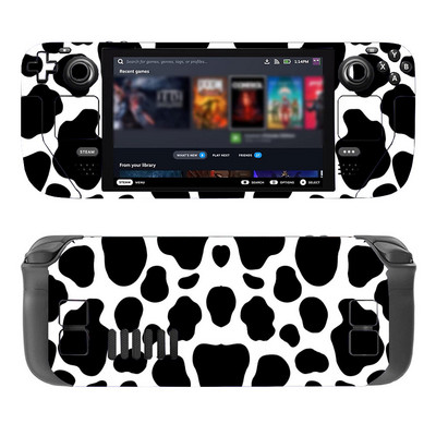 „Steam Deck Leopard Print“ PVC odos vinilo lipduko lipduko dangtelis nuo įbrėžimų, dulkėms atsparus