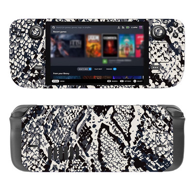 „Steam Deck Leopard Print“ PVC odos vinilo lipduko lipduko dangtelis nuo įbrėžimų, dulkėms atsparus