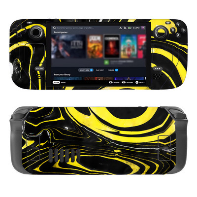 Gőzfedélzethez Gyönyörű márványozott PVC bőrű vinil matrica matrica karcolásgátló porálló védő