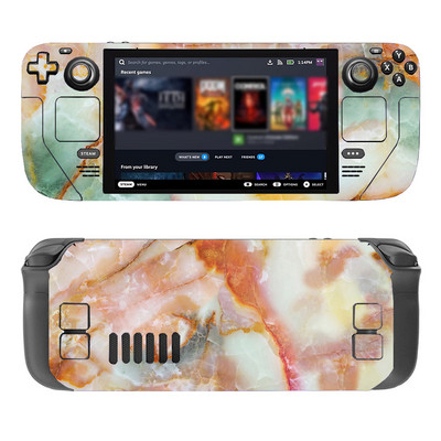 Gőzfedélzethez Gyönyörű márványozott PVC bőrű vinil matrica matrica karcolásgátló porálló védő