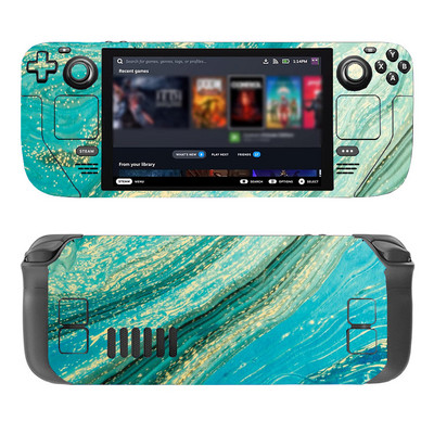 Gőzfedélzethez Gyönyörű márványozott PVC bőrű vinil matrica matrica karcolásgátló porálló védő