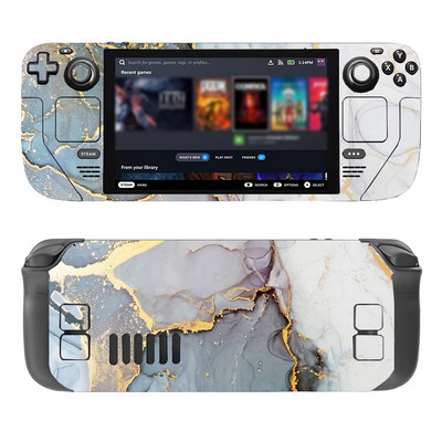 Gőzfedélzethez Gyönyörű márványozott PVC bőrű vinil matrica matrica karcolásgátló porálló védő