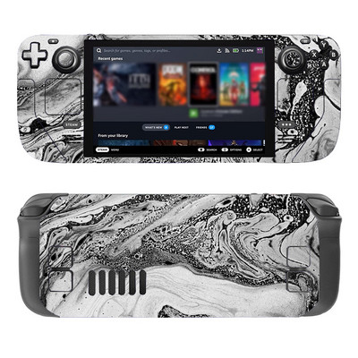 Gőzfedélzethez Gyönyörű márványozott PVC bőrű vinil matrica matrica karcolásgátló porálló védő