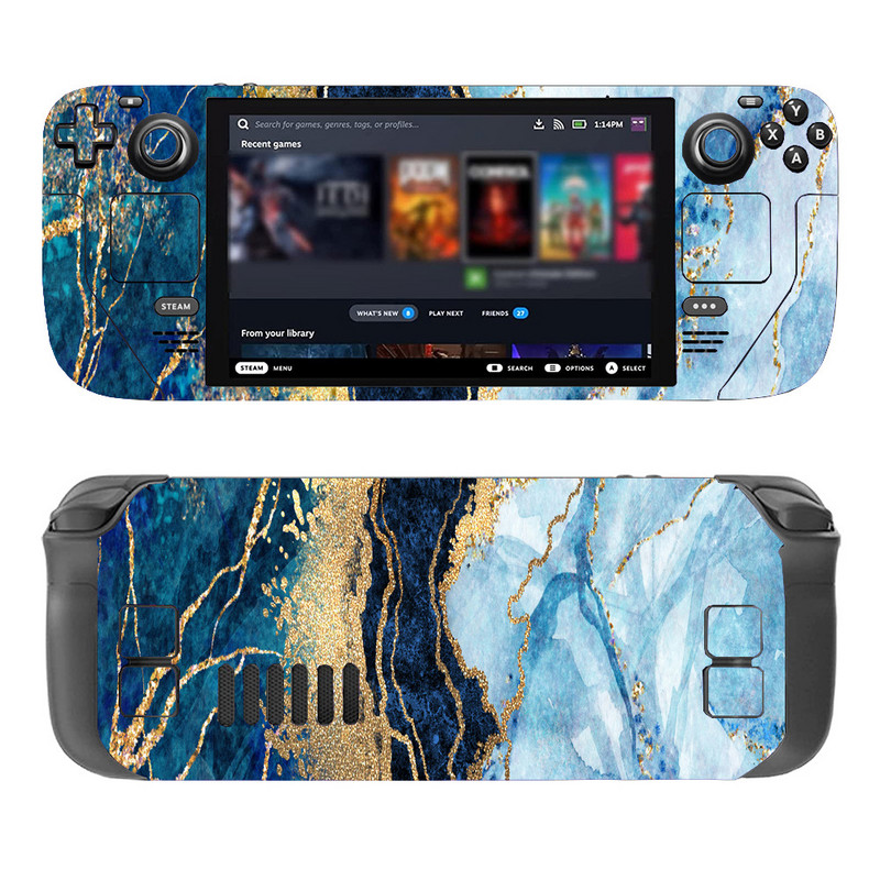 Gőzfedélzethez Gyönyörű márványozott PVC bőrű vinil matrica matrica karcolásgátló porálló védő