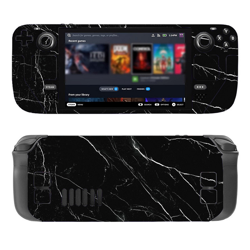 Gőzfedélzethez Gyönyörű márványozott PVC bőrű vinil matrica matrica karcolásgátló porálló védő