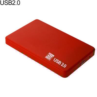 Cutie pentru hard disk Transmisie rapidă, inteligentă, rezistentă la șocuri, SATA USB de 2,5 inci, carcasă HDD mobilă Cutii pentru harddisk