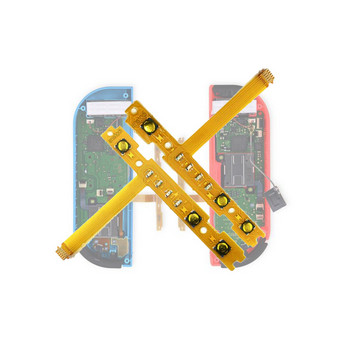 Резервен SL SR ZR ZL L Right Left Button Key Ribbon Flex Cable for Nintendo Switch JoyCon NS Repair Part