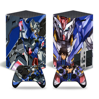 Gundam dizajn za xbox seriju X naljepnica kože za xbox seriju X pvc maske za xbox seriju X vinilna naljepnica za naljepnicu kože XSX