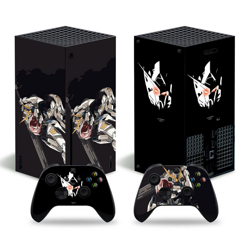 Gundam dizajn za xbox seriju X naljepnica kože za xbox seriju X pvc maske za xbox seriju X vinilna naljepnica za naljepnicu kože XSX