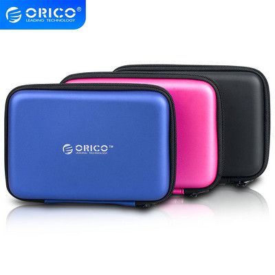 ORICO PHB-25 2,5-инчов външен преносим твърд диск кутия защитна чанта многофункционална кутия за съхранение на цифрови аксесоари