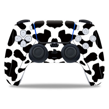 Дизайн на леопардов принт за PS5 Controller Skin Sticker За PS5 Gamepad Joystick skins за PS5 Controllers Controller pvc стикер