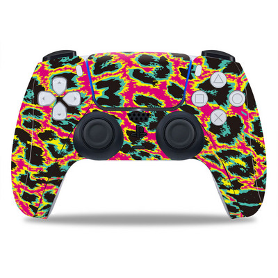 Leopard print dizajn za PS5 Controller Skin Naljepnica Za PS5 Gamepad Joystick maske za PS5 Controllers Controller pvc naljepnica