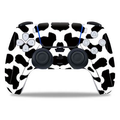 Leopard print dizajn za PS5 Controller Skin Naljepnica Za PS5 Gamepad Joystick maske za PS5 Controllers Controller pvc naljepnica