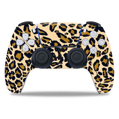 Leopard print dizajn za PS5 Controller Skin Naljepnica Za PS5 Gamepad Joystick maske za PS5 Controllers Controller pvc naljepnica