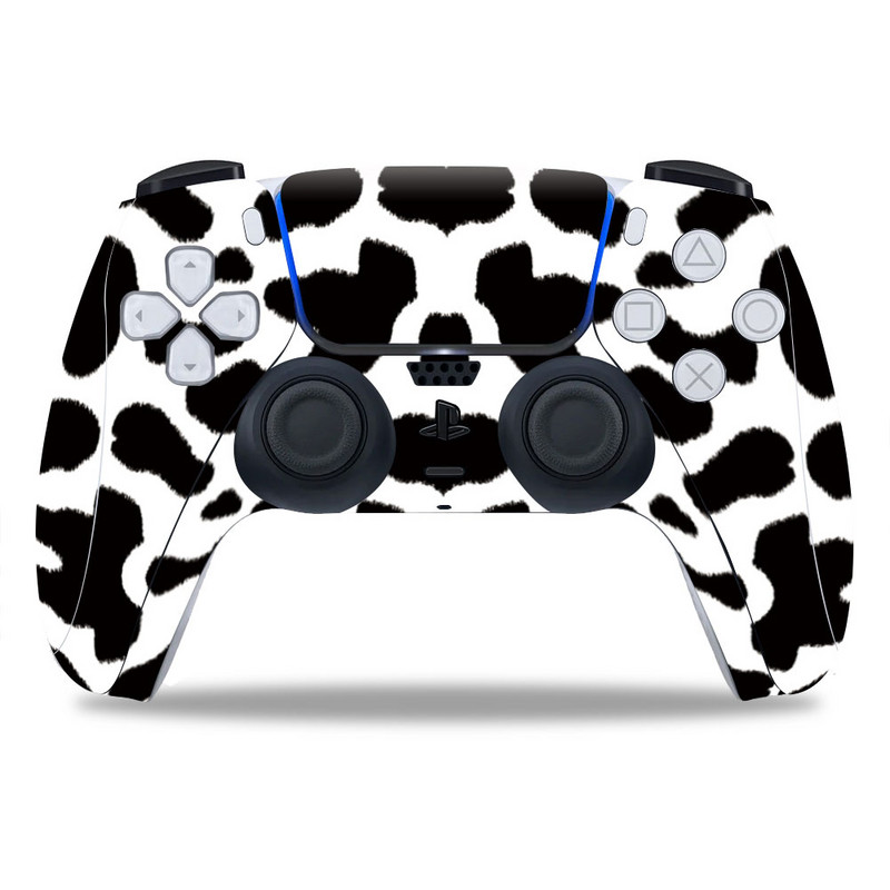 Leopard print dizajn za PS5 Controller Skin Naljepnica Za PS5 Gamepad Joystick maske za PS5 Controllers Controller pvc naljepnica