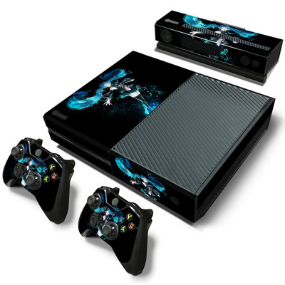 Dizajn djevojke za naljepnicu konzole X box one i 2 kontrolera naljepnica za X BOX ONE vinilna naljepnica za naljepnicu kože xbox one