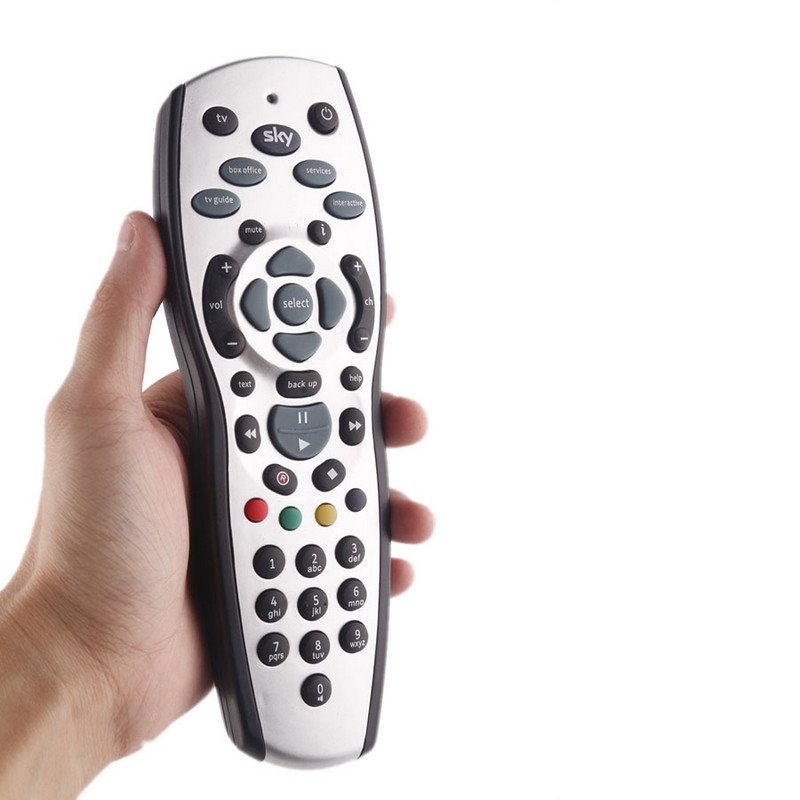 JRGK universālās tālvadības pultis SKY televizora pierīcei SKY V9 HD tālvadības pults Sky HD+Plus programmēšanai viedā tālvadības pults