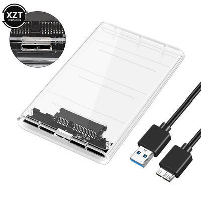 SATA 3 - USB mobil merevlemez doboz USB3.0 merevlemezház SSD szilárdtest mechanikus merevlemez doboz SATA merevlemez doboz USB3.0 ház