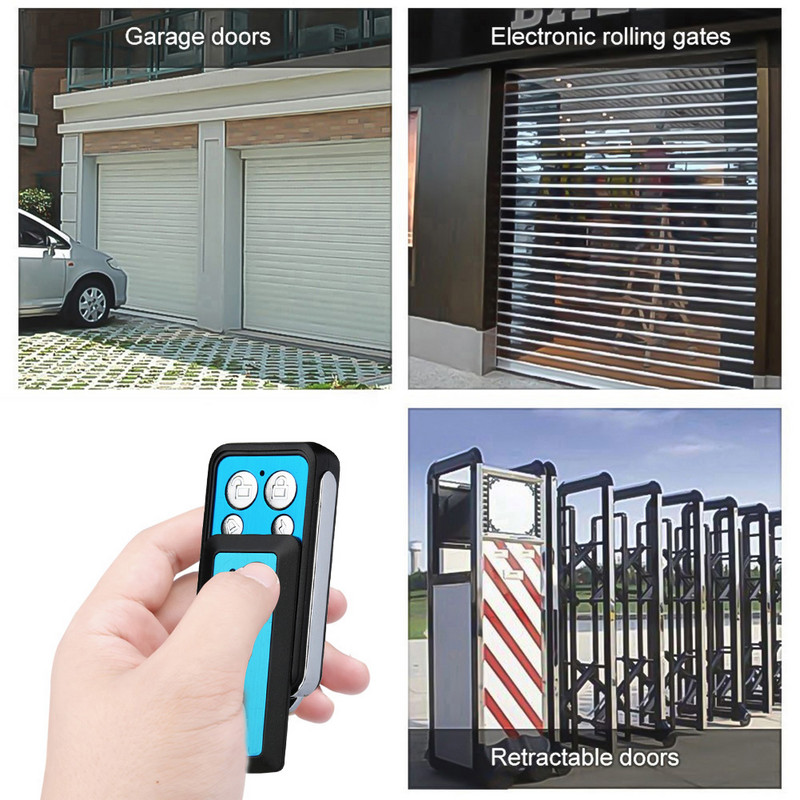 AK-KB1701A 315 433Mhz Безжично дистанционно управление 4 канален код за копиране за електрическо клониране за врата на гараж Мотоциклетна кола
