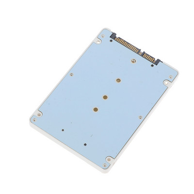 NGFF M.2 SATA adapterio kietojo disko dėžutės korpusas MSATA išorinis SSD dėklas Mini SSD Į 2,5" SATA3 keitiklio adapterio kortelė staliniam kompiuteriui