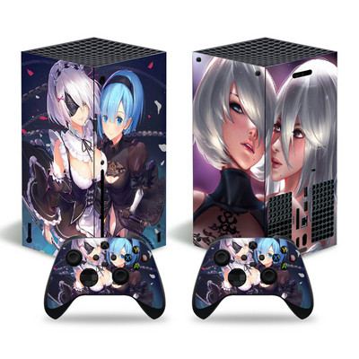 Lányos design xbox sorozathoz X Skin matrica xbox sorozathoz X pvc skin xbox sorozathoz X bakelit matrica XSX bőrhöz matrica