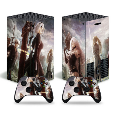 Lányos design xbox sorozathoz X Skin matrica xbox sorozathoz X pvc skin xbox sorozathoz X bakelit matrica XSX bőrhöz matrica