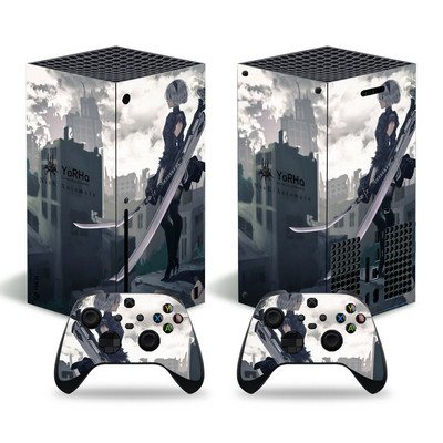 Lányos design xbox sorozathoz X Skin matrica xbox sorozathoz X pvc skin xbox sorozathoz X bakelit matrica XSX bőrhöz matrica