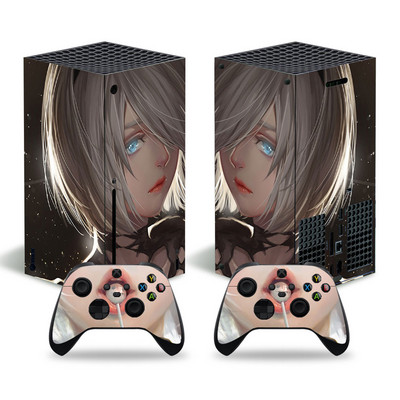 Lányos design xbox sorozathoz X Skin matrica xbox sorozathoz X pvc skin xbox sorozathoz X bakelit matrica XSX bőrhöz matrica