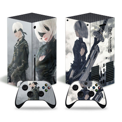 Lányos design xbox sorozathoz X Skin matrica xbox sorozathoz X pvc skin xbox sorozathoz X bakelit matrica XSX bőrhöz matrica