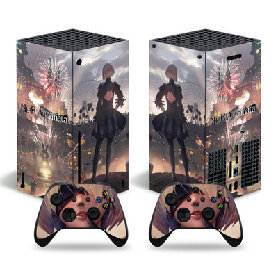 Lányos design xbox sorozathoz X Skin matrica xbox sorozathoz X pvc skin xbox sorozathoz X bakelit matrica XSX bőrhöz matrica