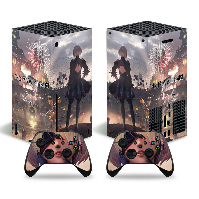 Lányos design xbox sorozathoz X Skin matrica xbox sorozathoz X pvc skin xbox sorozathoz X bakelit matrica XSX bőrhöz matrica