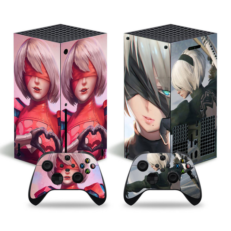 Lányos design xbox sorozathoz X Skin matrica xbox sorozathoz X pvc skin xbox sorozathoz X bakelit matrica XSX bőrhöz matrica
