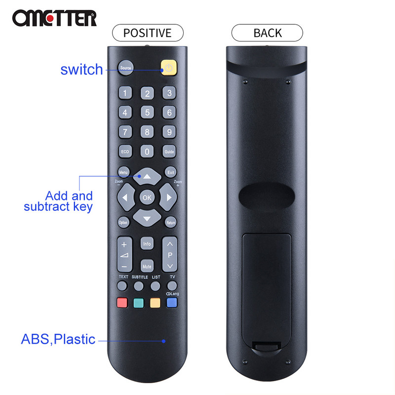 Új RC200 TCL távirányítóhoz használható HANNSPREE LT29-32E1 SL40UMNB ST19