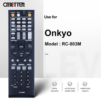 RC-803M Κατάλληλο για Onkyo Receiver Remote Control AV TX-NR609 TX-NR609B HT-S7409
