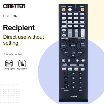 RC-803M Подходящо за Onkyo Receiver Remote Control AV TX-NR609 TX-NR609B HT-S7409