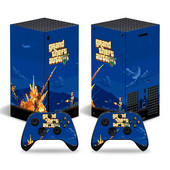 GTA dizajn za xbox seriju X naljepnica kože za xbox seriju X pvc maske za xbox seriju X vinilna naljepnica za naljepnicu kože XSX