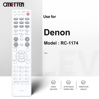 За Denon Prime Parts Дистанционно управление RC-1174 RCD-N8 RC-1199 RCD-N9 RC-1154 RCD-N7 Мрежов аудио CD ПРИЕМНИК