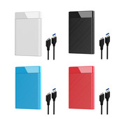 Cutie de hard disk mobil de 2,5 inchi 5 Gbps USB 3.0 la SATA Carcasă de hard disk Carcasă pentru hard disk extern Plug and Play pentru SSD și HDD