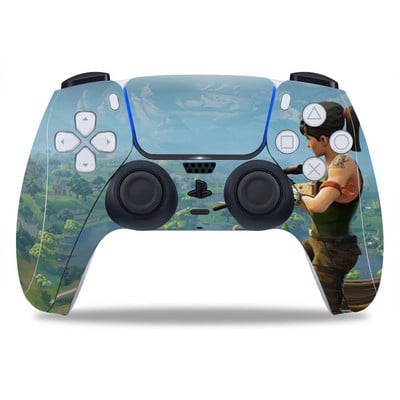 Vrući dizajn za PS5 Controller Skin Naljepnica za PS5 Gamepad Joystick maske za PS5 Controllers Controller pvc naljepnica