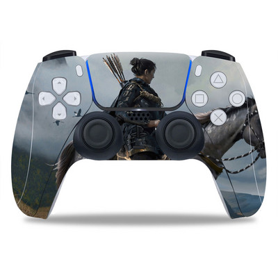 Vrući dizajn za PS5 Controller Skin Naljepnica za PS5 Gamepad Joystick maske za PS5 Controllers Controller pvc naljepnica