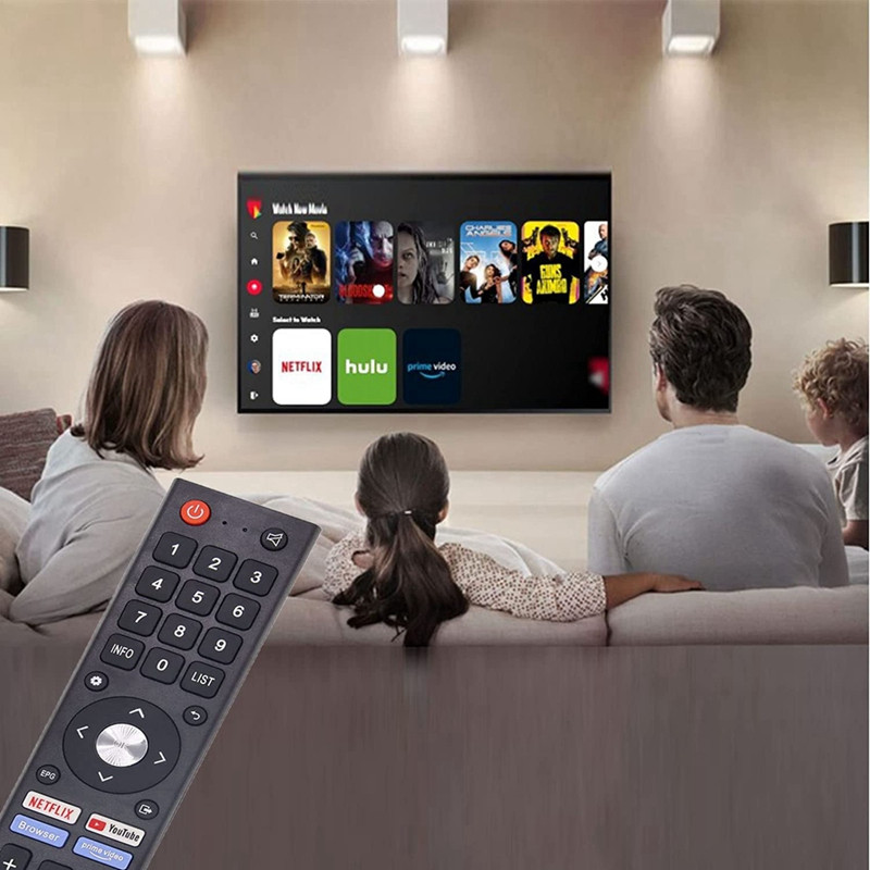 Csere távirányító a Changhong orrbeállításhoz Univerzális Changhong távirányító Netflix Youtube gombbal