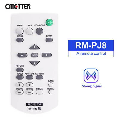 Vadonatúj Sony univerzális távirányítóhoz RM-PJ8 RM-PJ6 VPL-CX63 projektorhoz