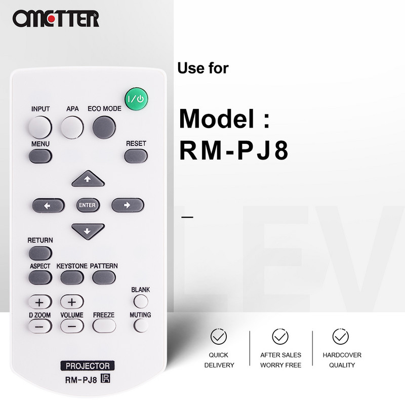 Vadonatúj Sony univerzális távirányítóhoz RM-PJ8 RM-PJ6 VPL-CX63 projektorhoz