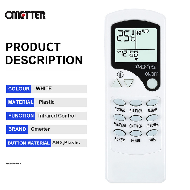 ZH-LW03 CHIGO kliimaseadme kaugjuhtimispuldi ZH/LW-03 jaoks