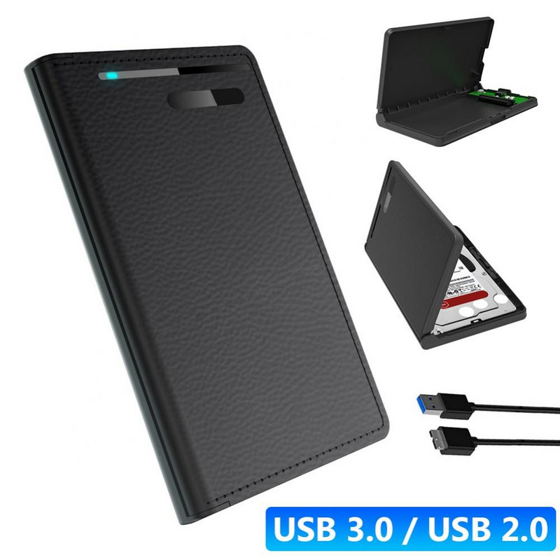 Vanjski 2,5 inčni USB 3.0 SSD USB 3.0/2.0 10 Gbps Flip Type 2,5 inčni SATA HDD kućište za tvrdi disk
