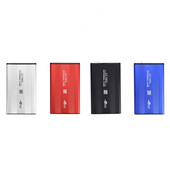 HDD korpusas SSD išorinis mobilusis 2,5 colio USB 2.0 2,5 colio SATA kietojo disko dėklo dėžutė