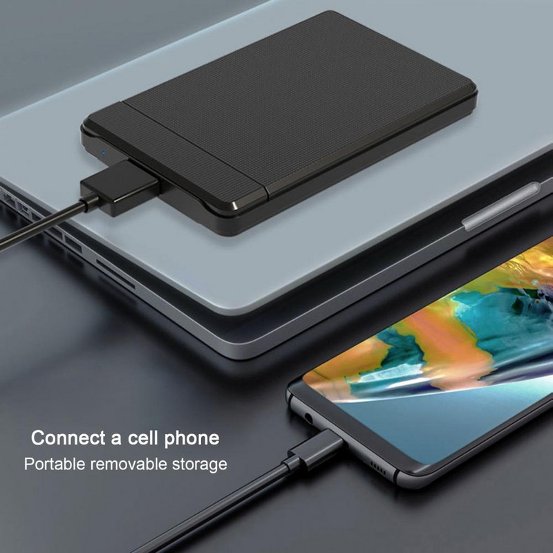 Kućište za HDD Podrška za veliku memoriju Računalni dodaci Kućište za tvrdi disk USB 2,5 inčni SATA SSD Adapter za kućište